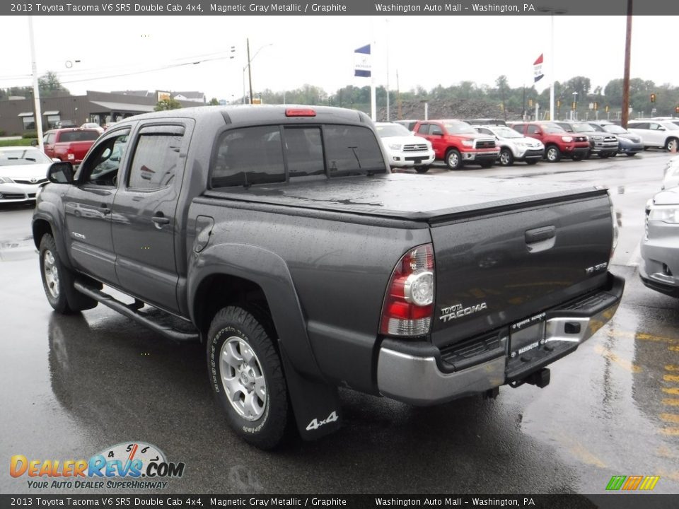 2013 Toyota Tacoma V6 SR5 Double Cab 4x4 Magnetic Gray Metallic / Graphite Photo #10