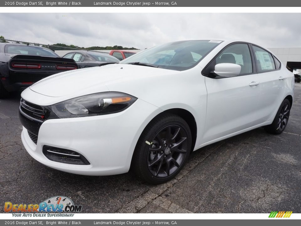 2016 Dodge Dart SE Bright White / Black Photo #1