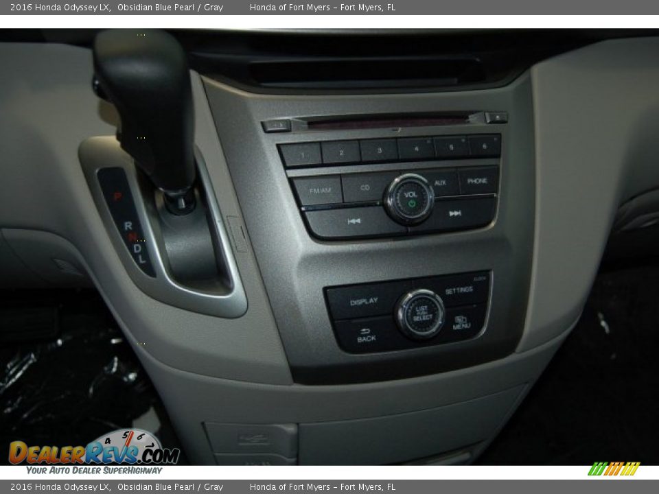 2016 Honda Odyssey LX Obsidian Blue Pearl / Gray Photo #13