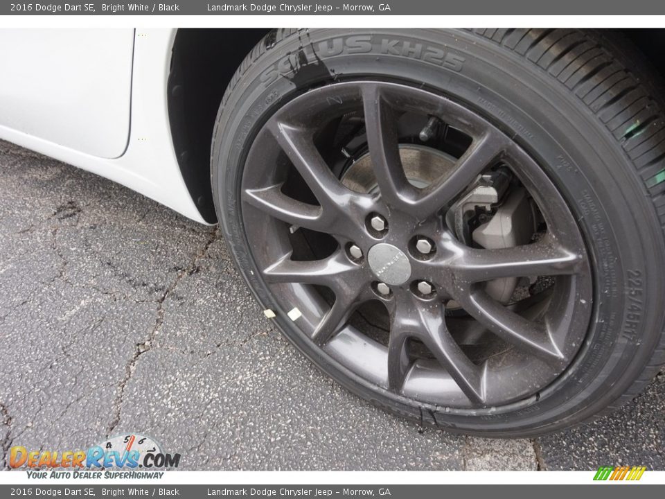 2016 Dodge Dart SE Bright White / Black Photo #3