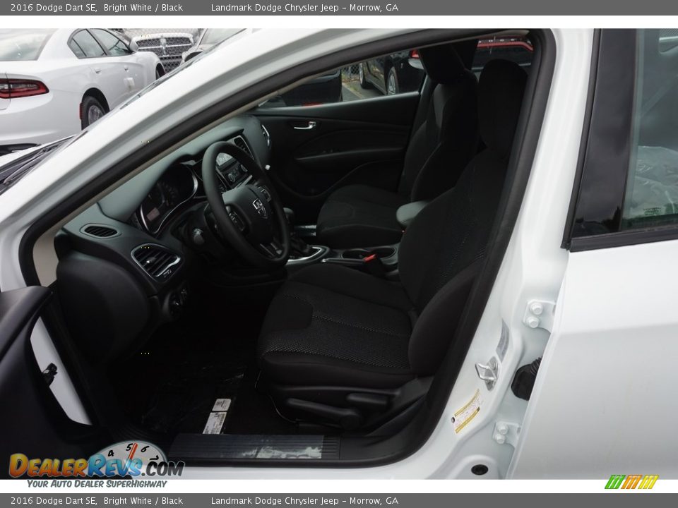 2016 Dodge Dart SE Bright White / Black Photo #4