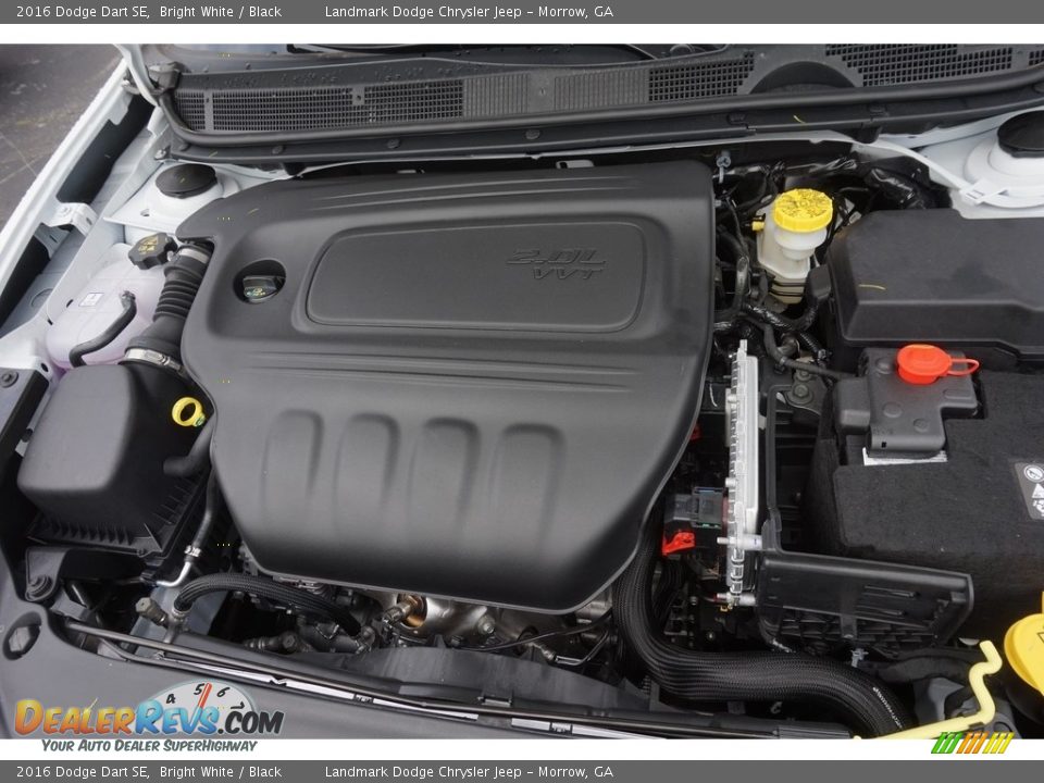 2016 Dodge Dart SE Bright White / Black Photo #6