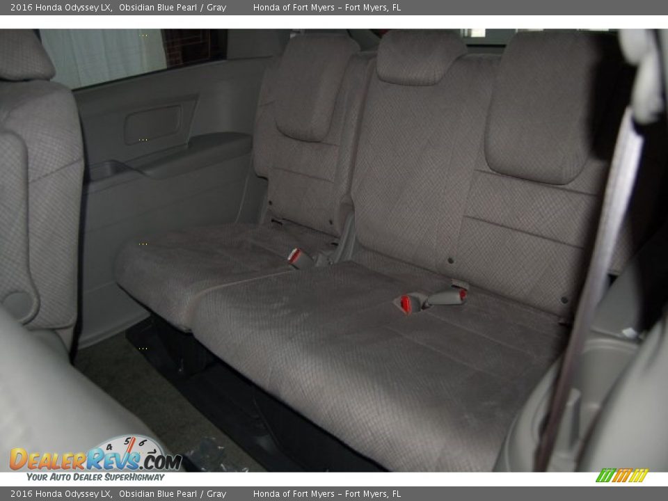 2016 Honda Odyssey LX Obsidian Blue Pearl / Gray Photo #21