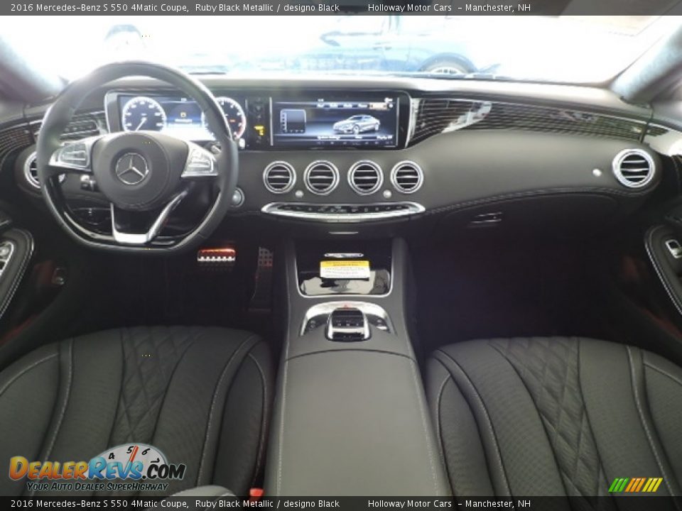 Dashboard of 2016 Mercedes-Benz S 550 4Matic Coupe Photo #5
