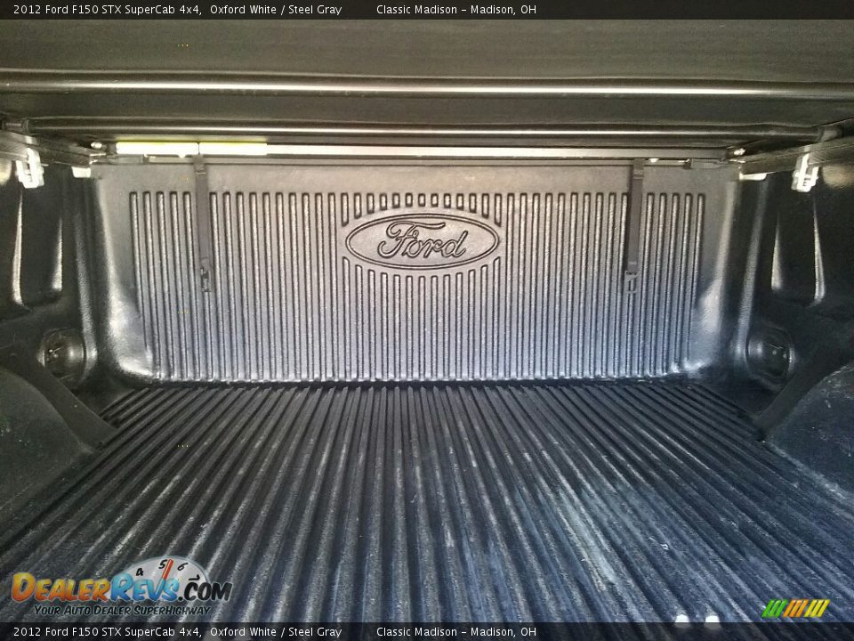 2012 Ford F150 STX SuperCab 4x4 Oxford White / Steel Gray Photo #8