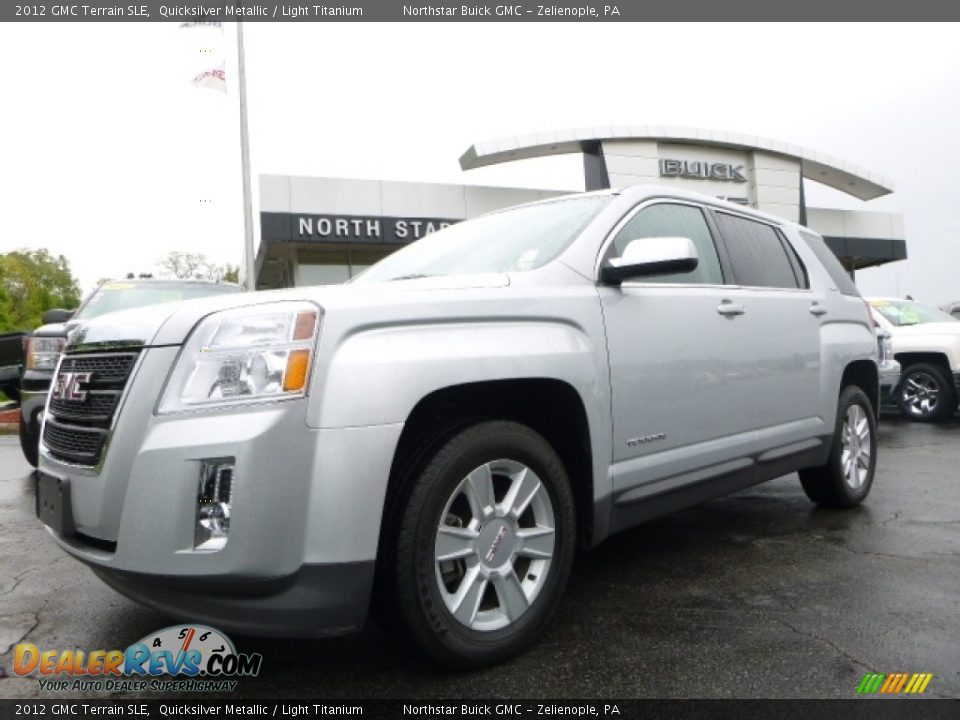 2012 GMC Terrain SLE Quicksilver Metallic / Light Titanium Photo #2