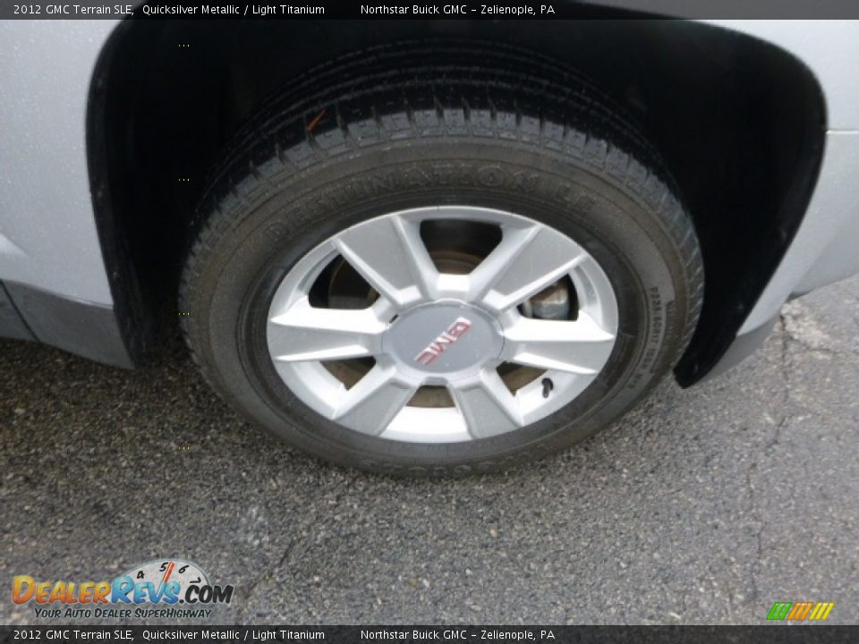 2012 GMC Terrain SLE Quicksilver Metallic / Light Titanium Photo #11