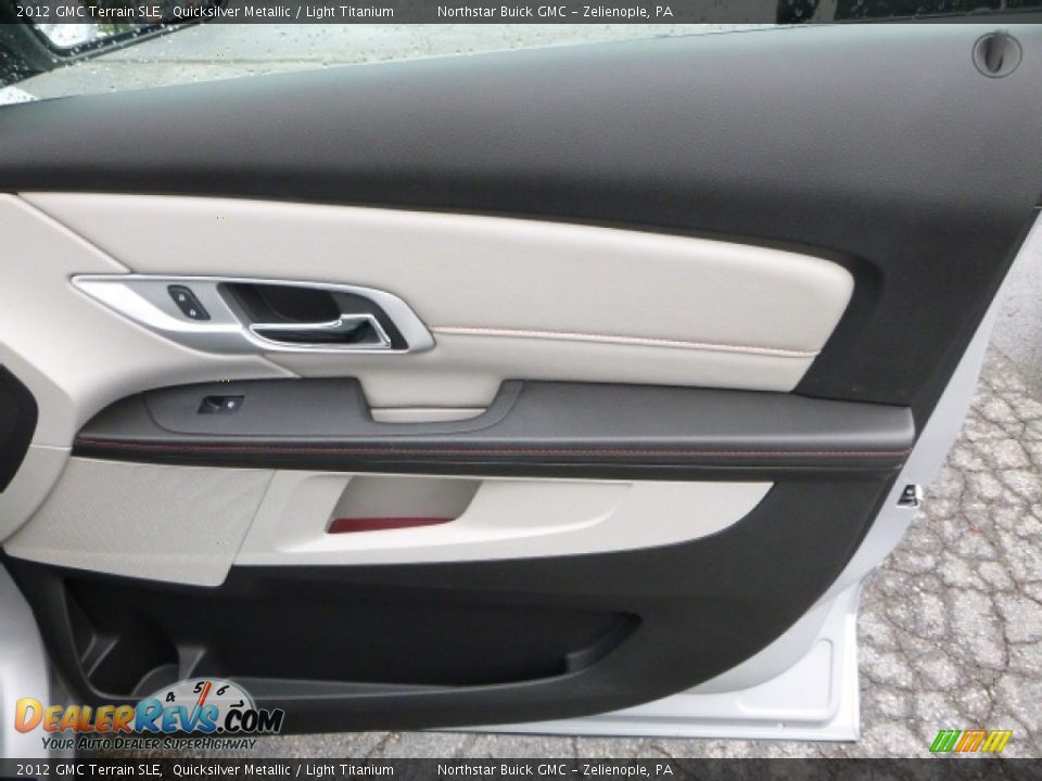 2012 GMC Terrain SLE Quicksilver Metallic / Light Titanium Photo #14