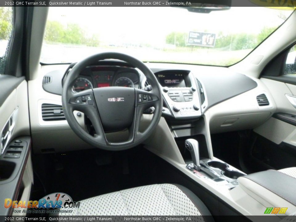 2012 GMC Terrain SLE Quicksilver Metallic / Light Titanium Photo #17