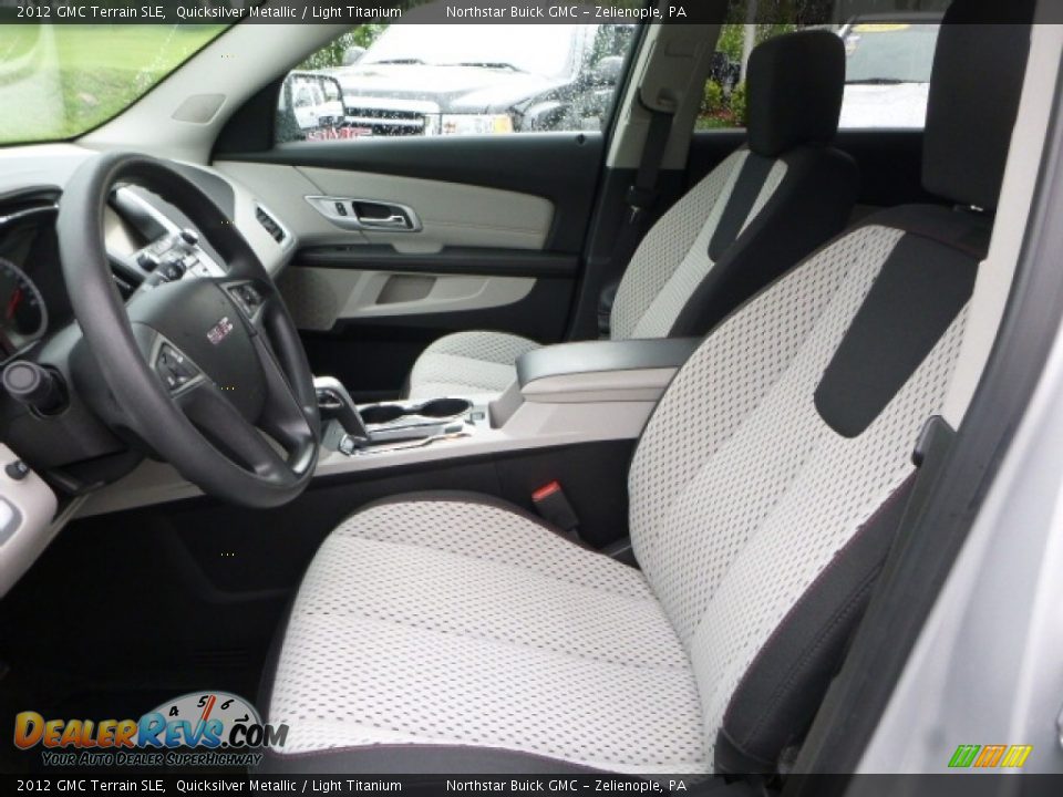 2012 GMC Terrain SLE Quicksilver Metallic / Light Titanium Photo #18