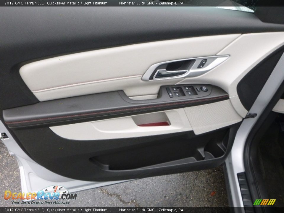 2012 GMC Terrain SLE Quicksilver Metallic / Light Titanium Photo #19