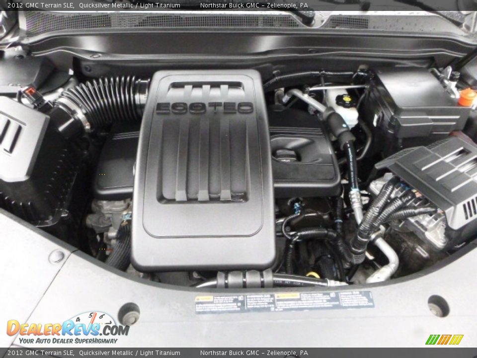 2012 GMC Terrain SLE Quicksilver Metallic / Light Titanium Photo #21