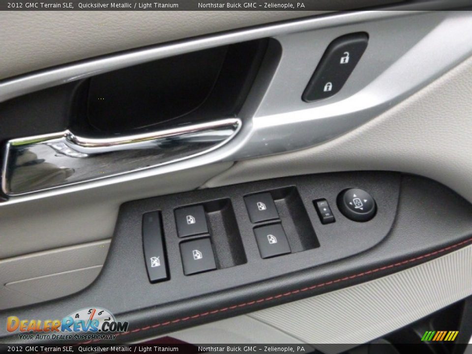 2012 GMC Terrain SLE Quicksilver Metallic / Light Titanium Photo #22