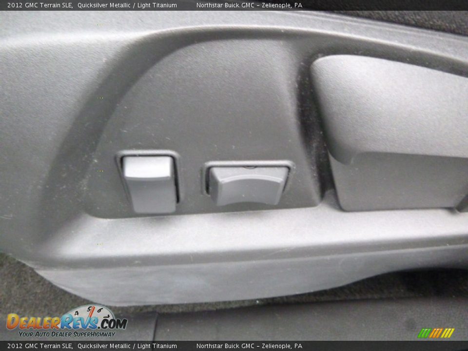 2012 GMC Terrain SLE Quicksilver Metallic / Light Titanium Photo #23