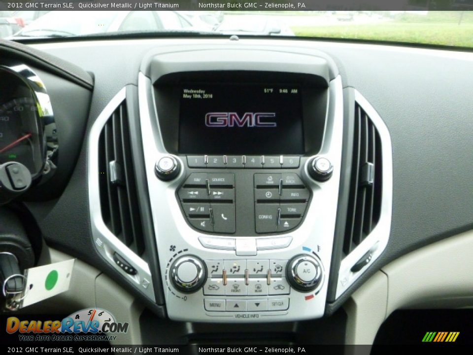 2012 GMC Terrain SLE Quicksilver Metallic / Light Titanium Photo #25