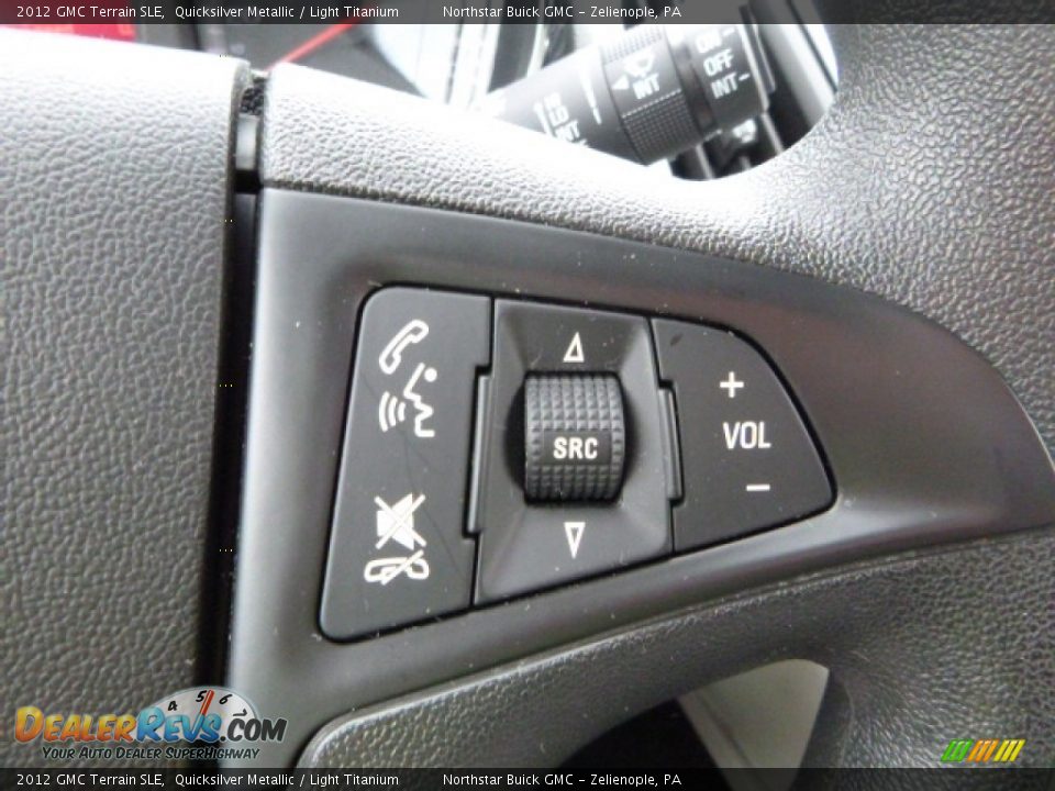2012 GMC Terrain SLE Quicksilver Metallic / Light Titanium Photo #27