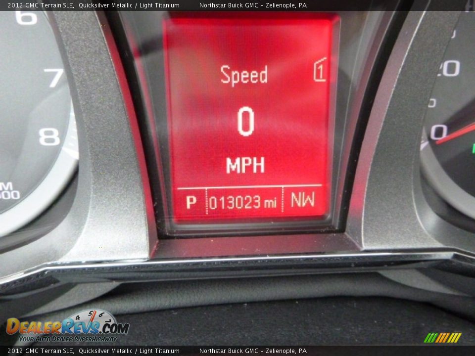 2012 GMC Terrain SLE Quicksilver Metallic / Light Titanium Photo #29