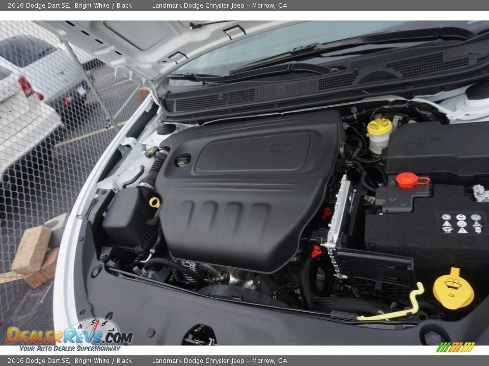 2016 Dodge Dart SE Bright White / Black Photo #6