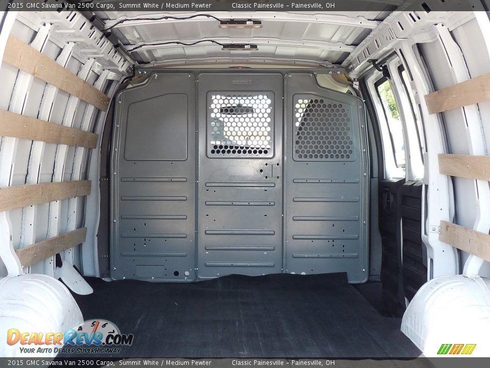 2015 GMC Savana Van 2500 Cargo Summit White / Medium Pewter Photo #7