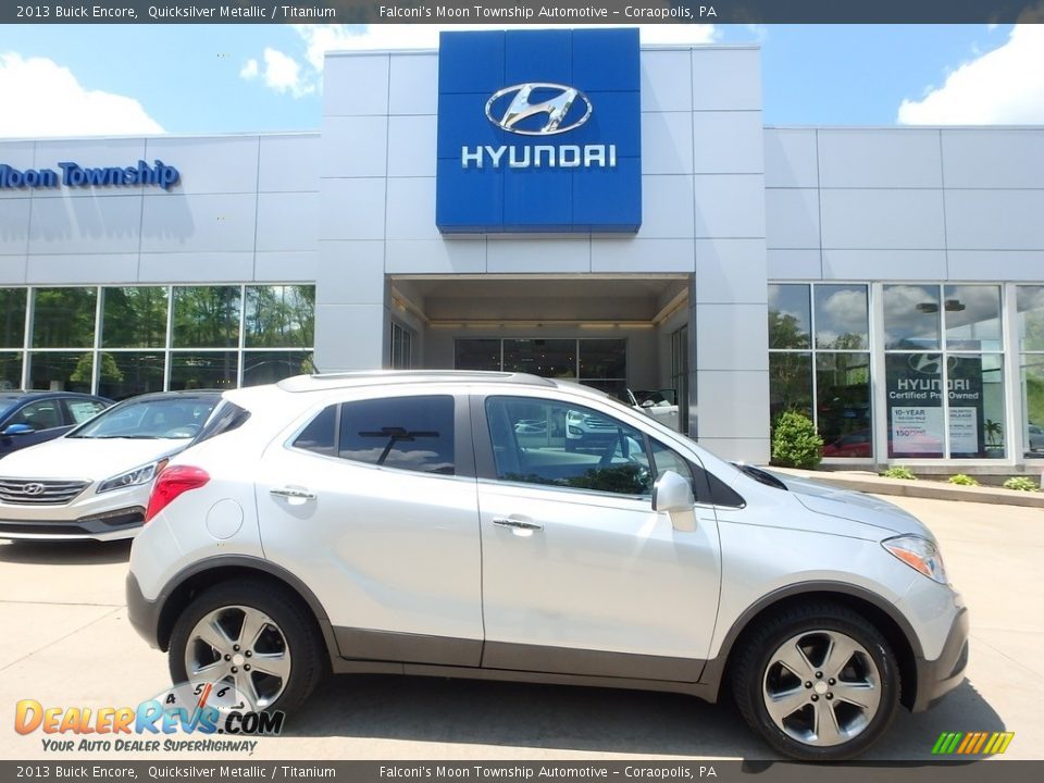 2013 Buick Encore Quicksilver Metallic / Titanium Photo #1