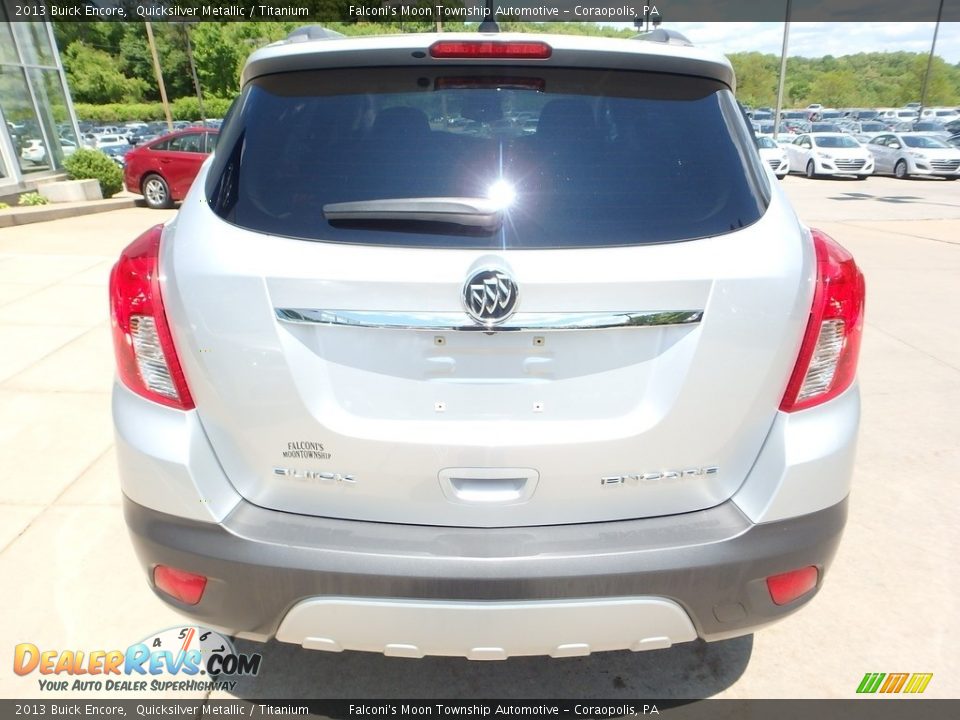 2013 Buick Encore Quicksilver Metallic / Titanium Photo #3