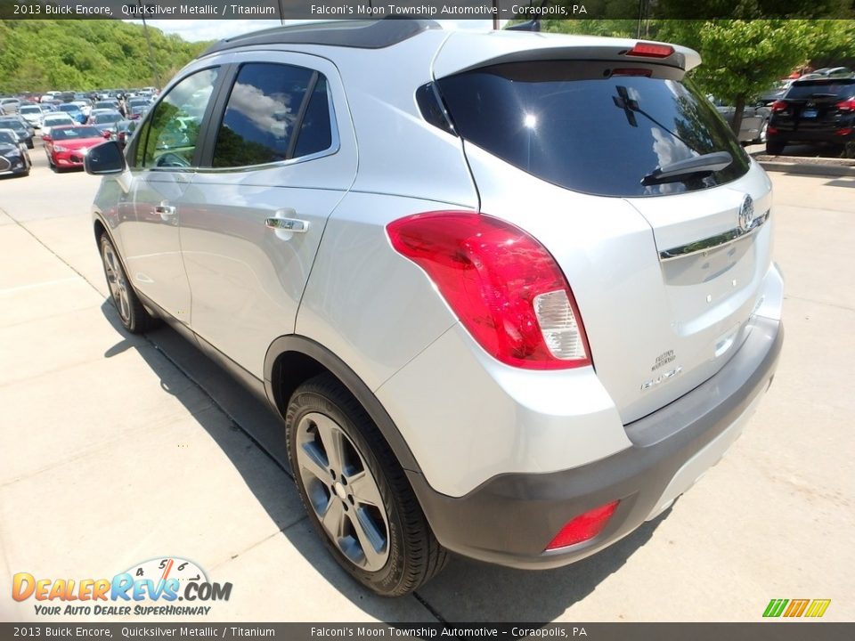 2013 Buick Encore Quicksilver Metallic / Titanium Photo #5