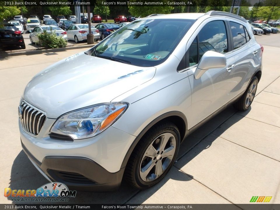 2013 Buick Encore Quicksilver Metallic / Titanium Photo #7