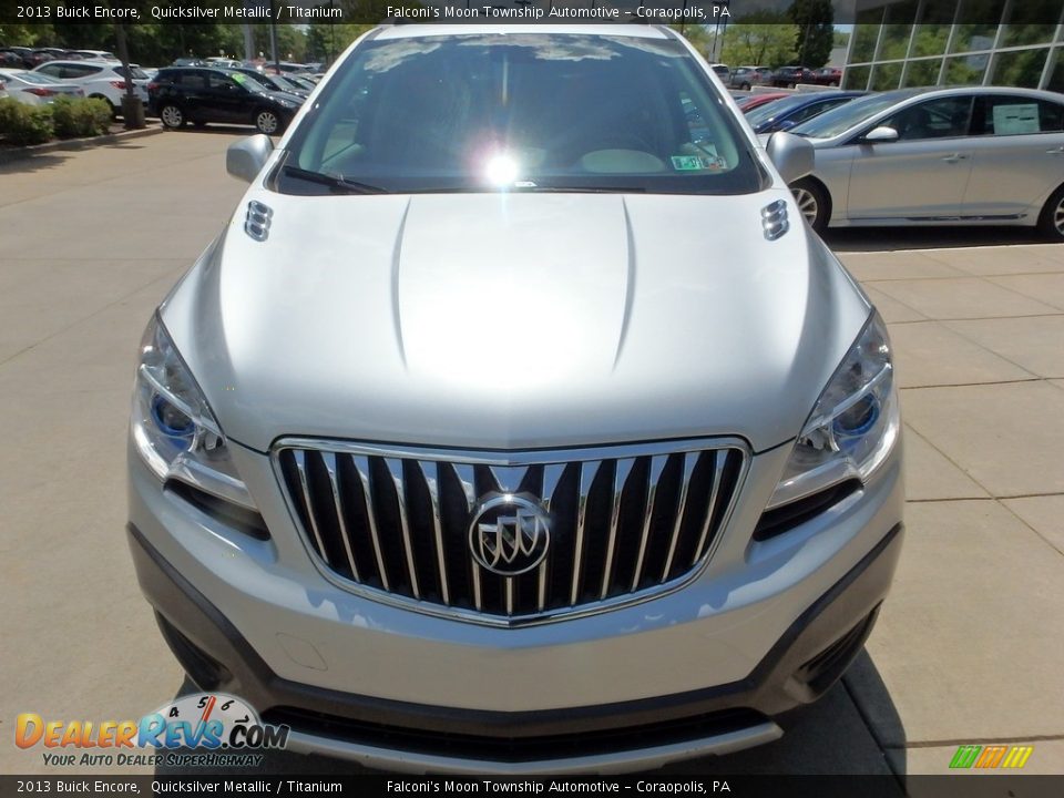 2013 Buick Encore Quicksilver Metallic / Titanium Photo #8
