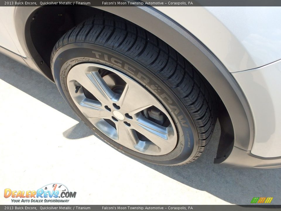2013 Buick Encore Quicksilver Metallic / Titanium Photo #9