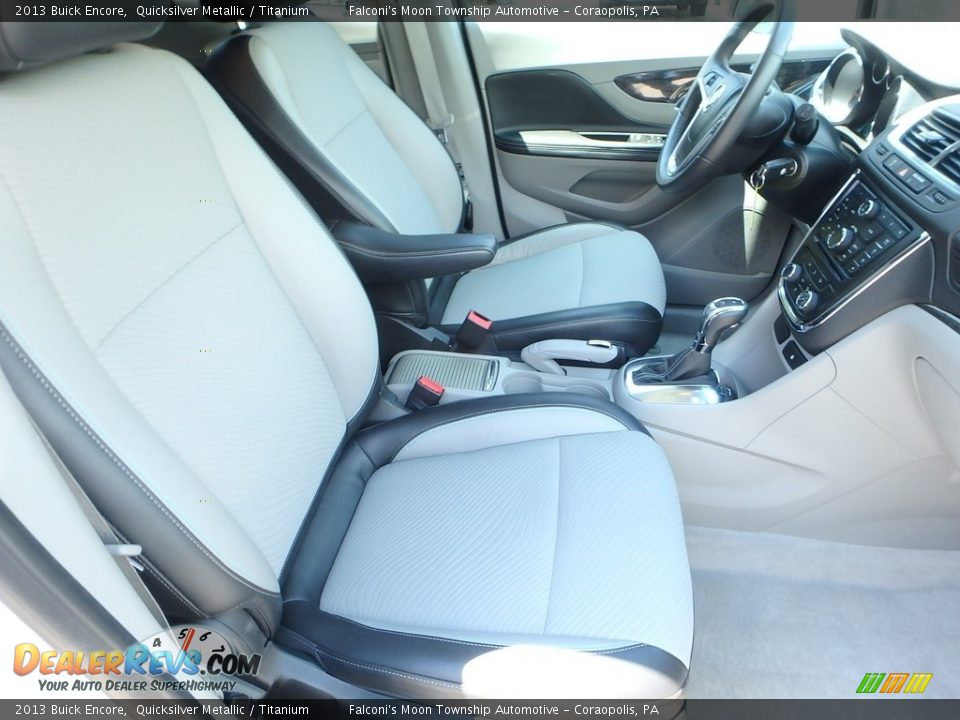 2013 Buick Encore Quicksilver Metallic / Titanium Photo #10