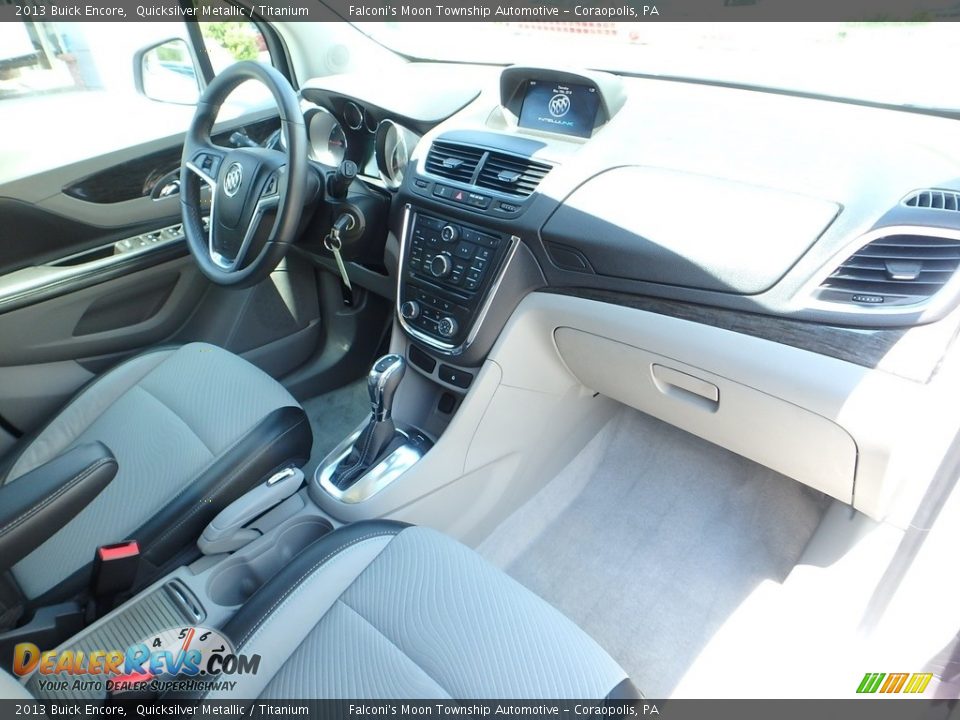 2013 Buick Encore Quicksilver Metallic / Titanium Photo #11