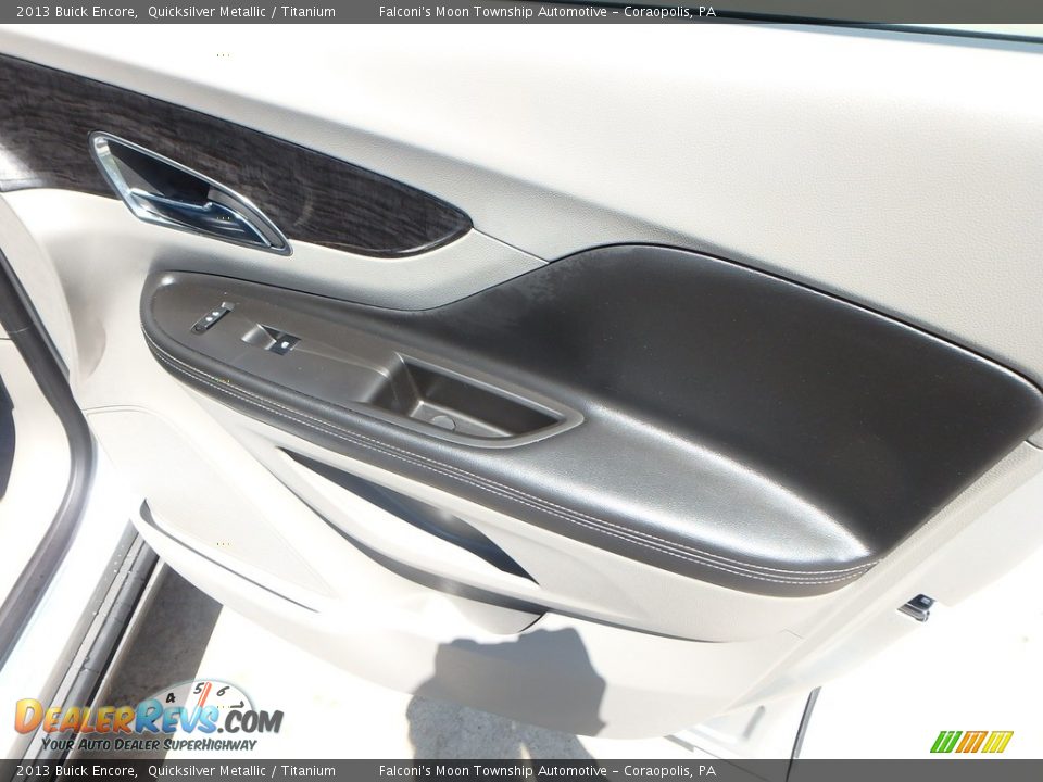 2013 Buick Encore Quicksilver Metallic / Titanium Photo #12