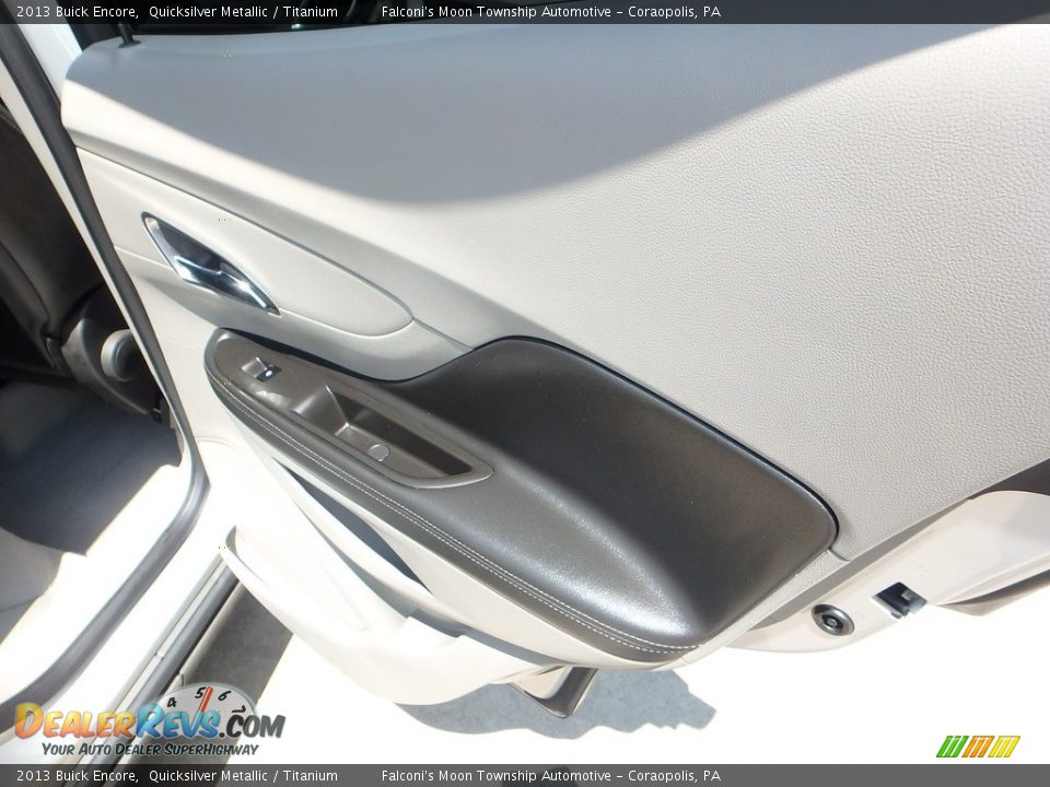 2013 Buick Encore Quicksilver Metallic / Titanium Photo #14