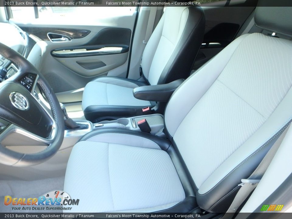2013 Buick Encore Quicksilver Metallic / Titanium Photo #15