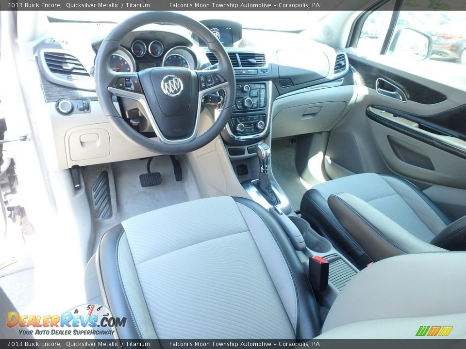 2013 Buick Encore Quicksilver Metallic / Titanium Photo #17