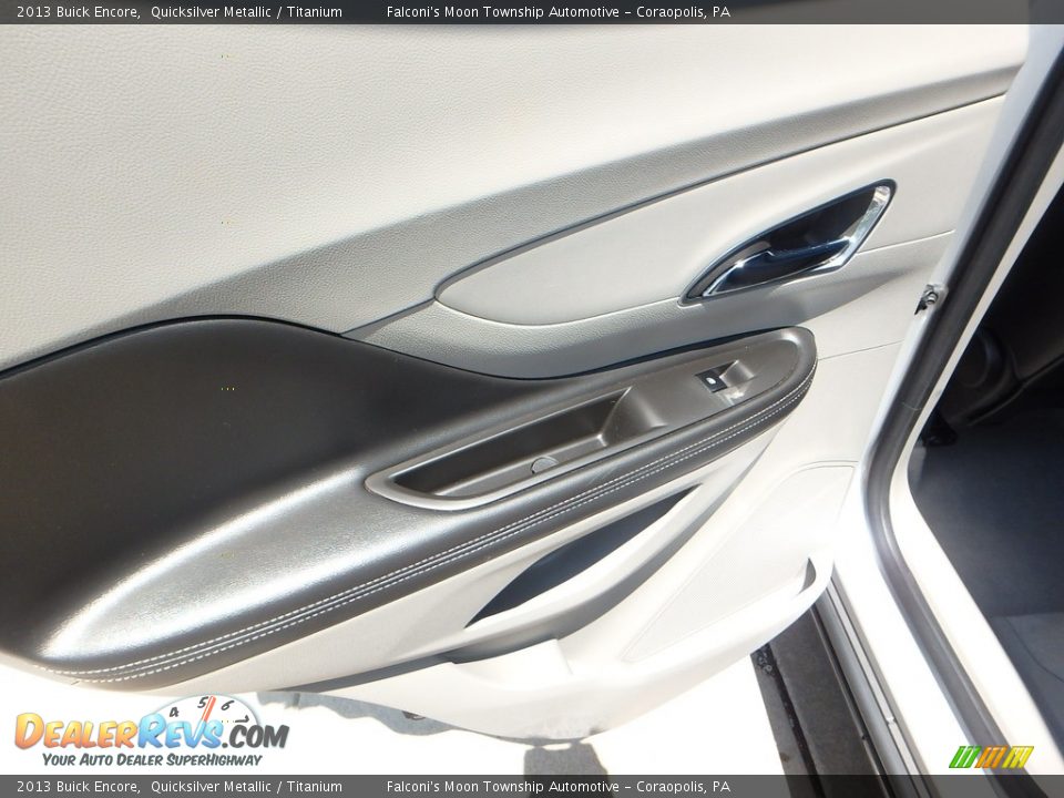 2013 Buick Encore Quicksilver Metallic / Titanium Photo #18