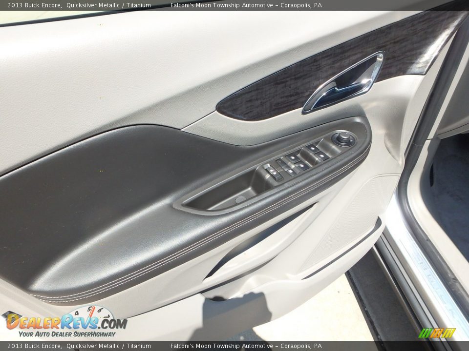 2013 Buick Encore Quicksilver Metallic / Titanium Photo #19