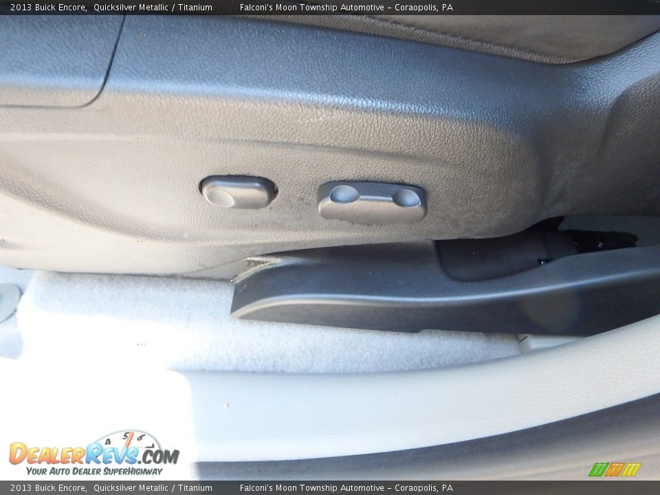 2013 Buick Encore Quicksilver Metallic / Titanium Photo #20