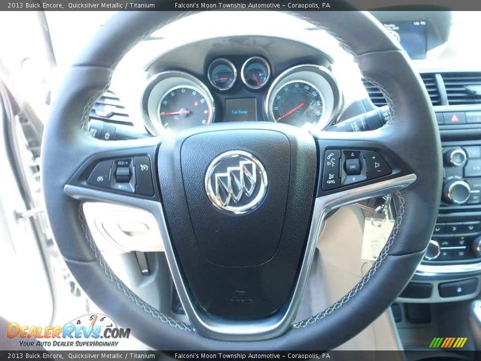 2013 Buick Encore Quicksilver Metallic / Titanium Photo #21