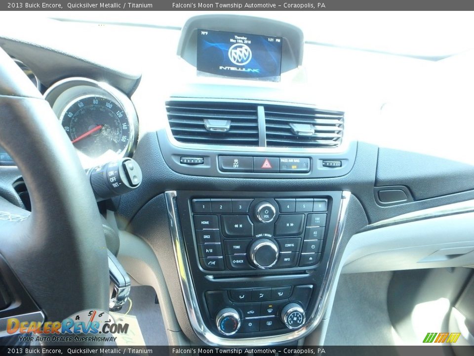 2013 Buick Encore Quicksilver Metallic / Titanium Photo #22