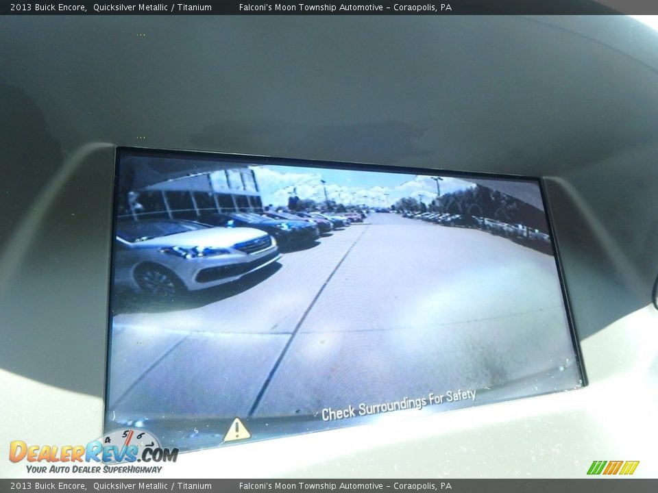 2013 Buick Encore Quicksilver Metallic / Titanium Photo #25