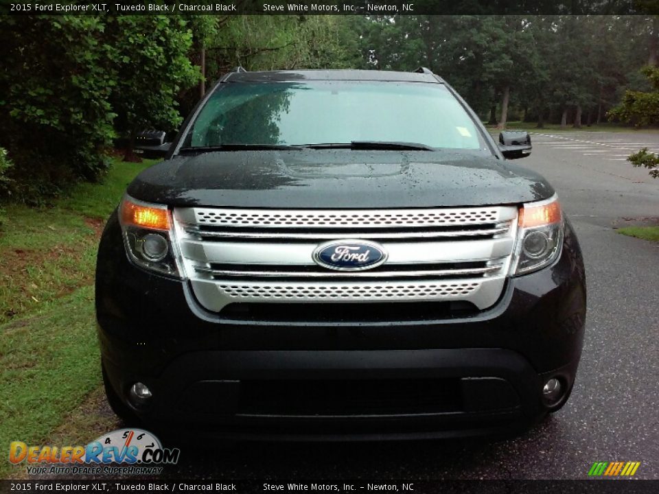 2015 Ford Explorer XLT Tuxedo Black / Charcoal Black Photo #7