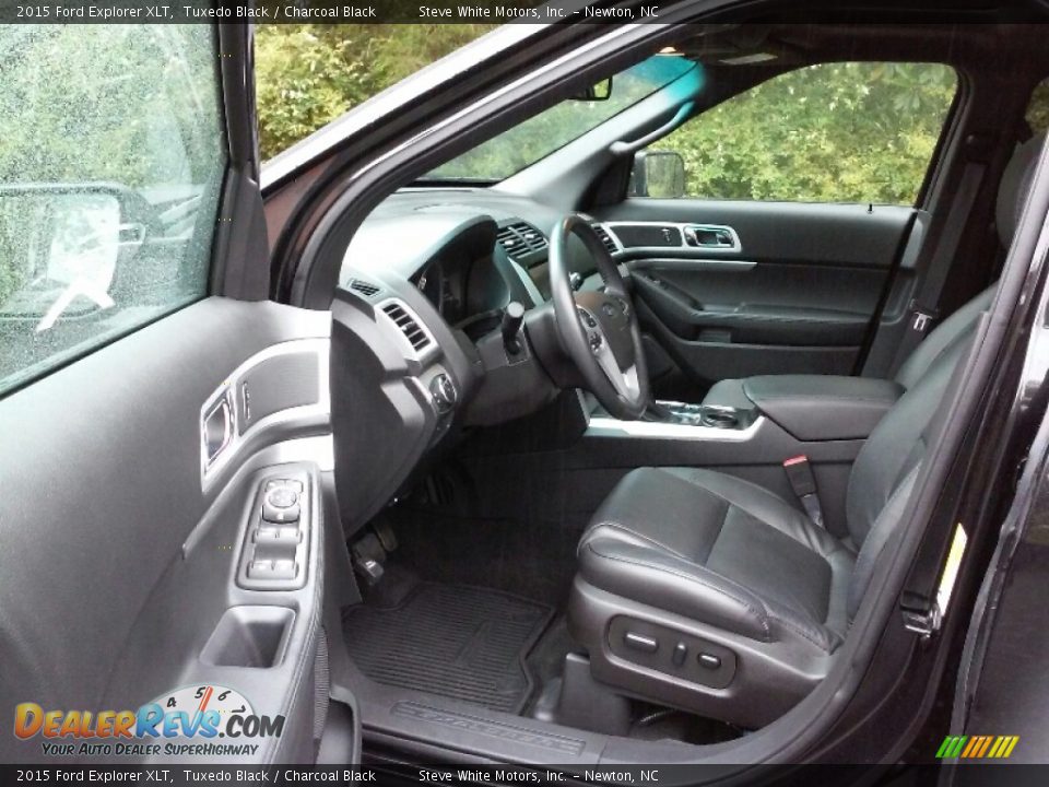 2015 Ford Explorer XLT Tuxedo Black / Charcoal Black Photo #9