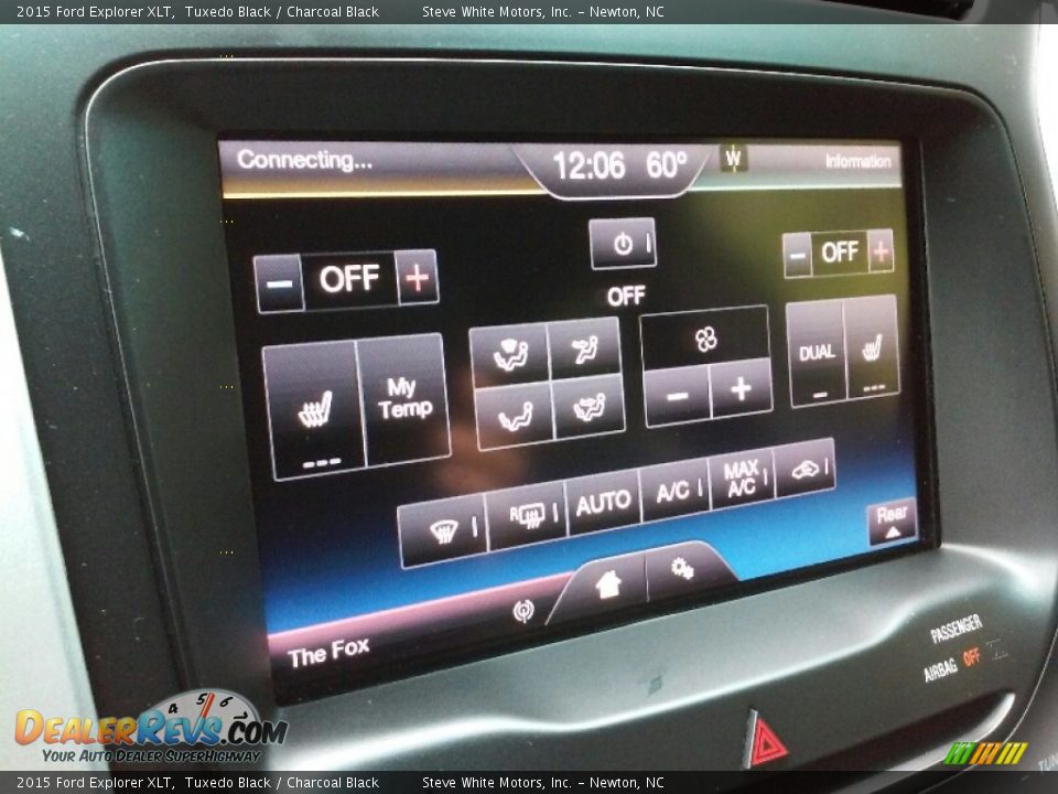 2015 Ford Explorer XLT Tuxedo Black / Charcoal Black Photo #22