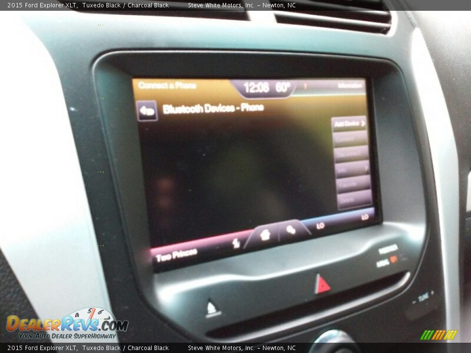 2015 Ford Explorer XLT Tuxedo Black / Charcoal Black Photo #24