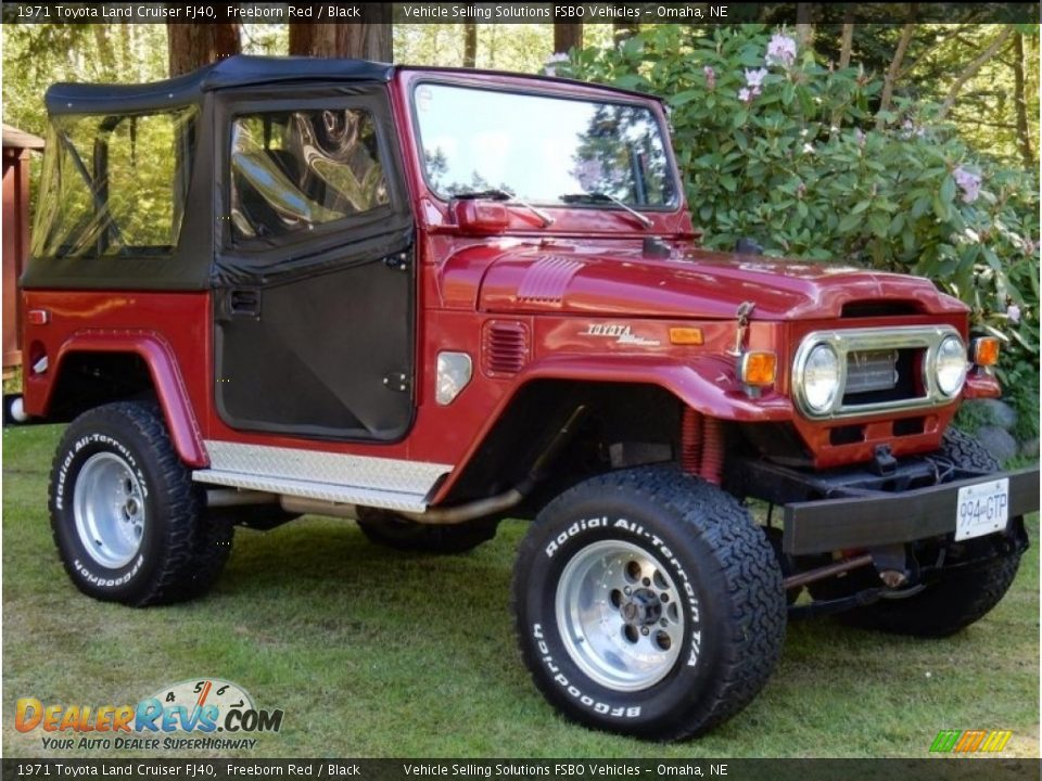 Freeborn Red 1971 Toyota Land Cruiser FJ40 Photo #4