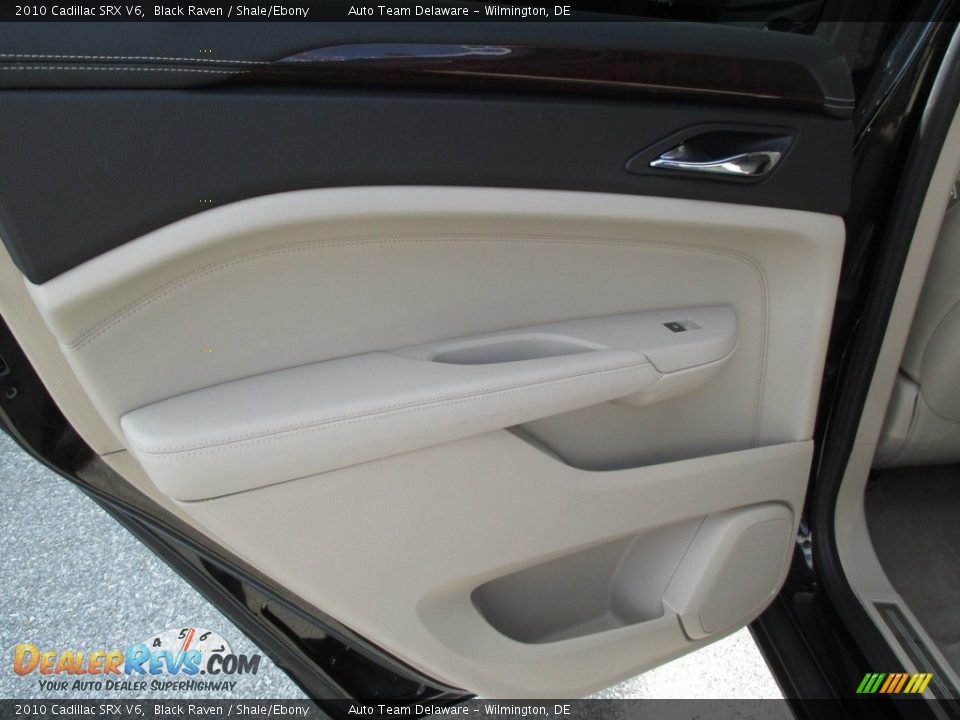 2010 Cadillac SRX V6 Black Raven / Shale/Ebony Photo #25