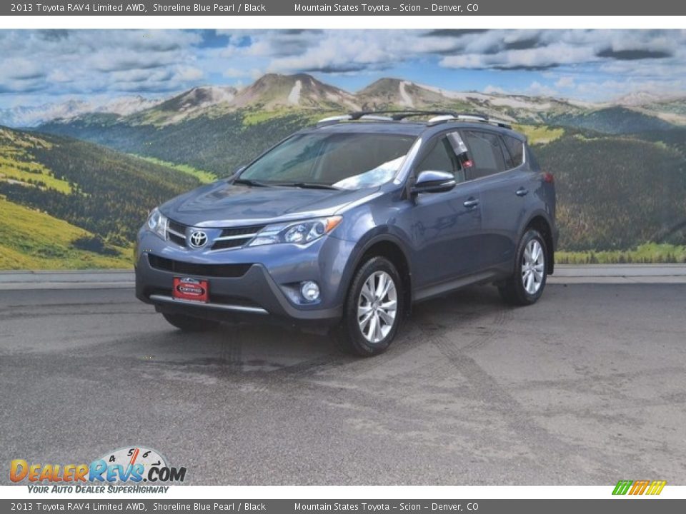 2013 Toyota RAV4 Limited AWD Shoreline Blue Pearl / Black Photo #5