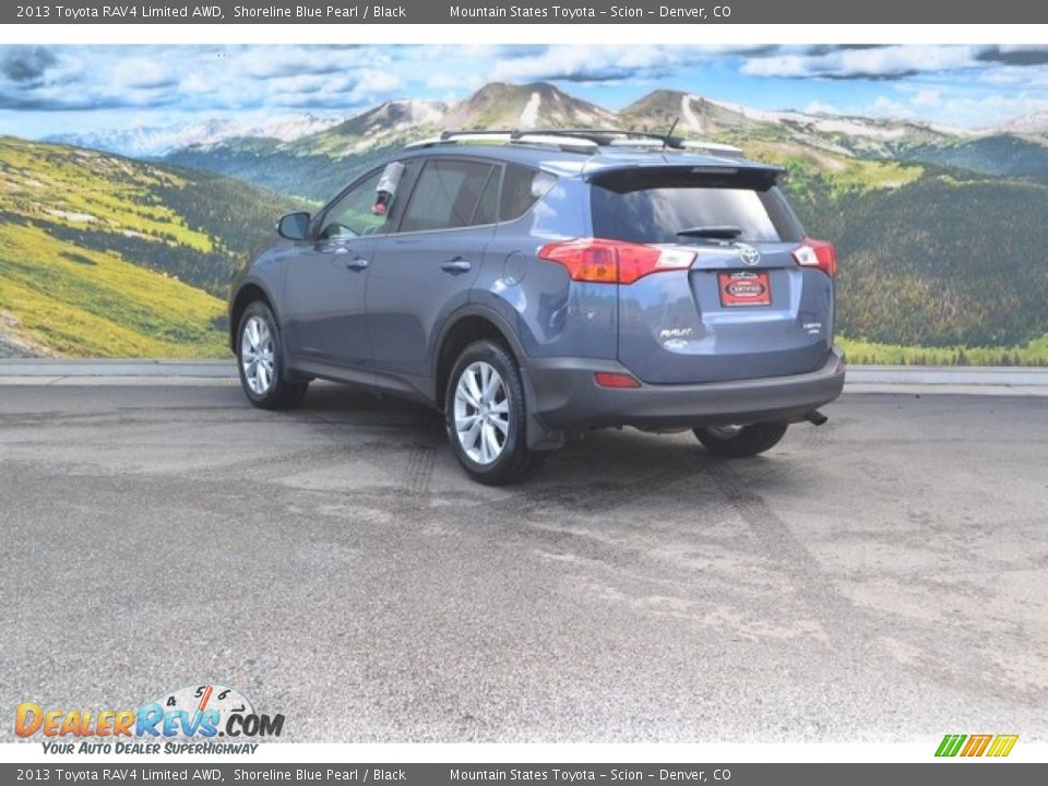 2013 Toyota RAV4 Limited AWD Shoreline Blue Pearl / Black Photo #8