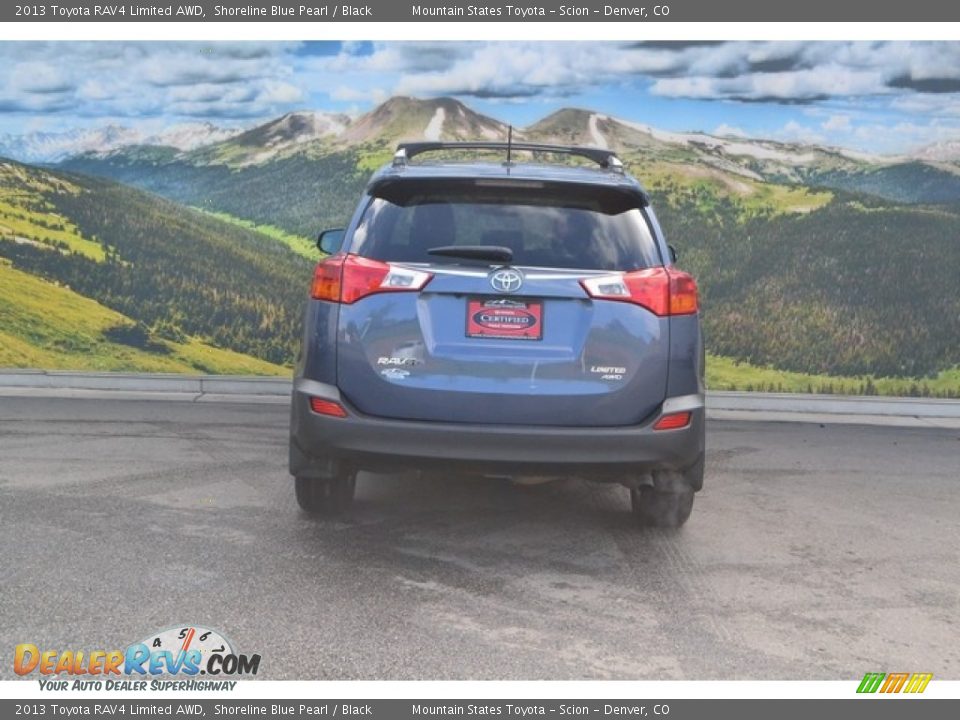 2013 Toyota RAV4 Limited AWD Shoreline Blue Pearl / Black Photo #9